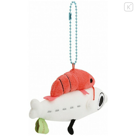 Japan San-x Keychain Plush - Always Together Shirasu Corps - 2