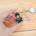 Japan Monchhichi Acrylic Keychain 3 Charm - Colors Black - 2