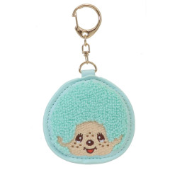 Japan Monchhichi Embroidered Patch Mascot Bag Charm Keychain - Colors Turquoise