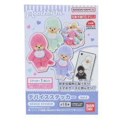 Japan Monchhichi Secret Die-cut Sticker - Colors Blind Box