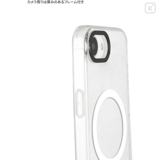 Japan Pokemon Camera Frame iPhone 17e / 16e MagSafe Case - Pichu & Pikachu : Electric Type Yellow - 5