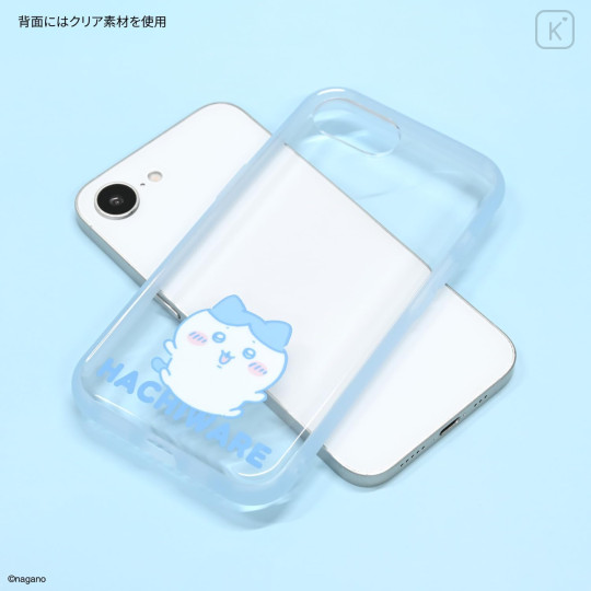 Japan Chiikawa IIIIfit Clear iPhone 16e / 17e Case - Hachiware : Jump - 2