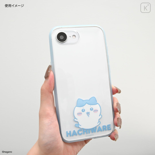 Japan Chiikawa IIIIfit Clear iPhone 16e / 17e Case - Hachiware : Jump - 4