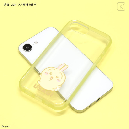 Japan Chiikawa IIIIfit Clear iPhone 16e / 17e Case - Usagi : Jump - 2