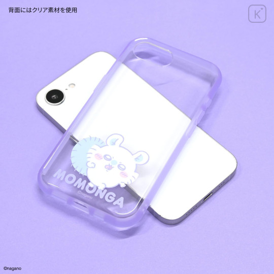 Japan Chiikawa IIIIfit Clear iPhone 16e / 17e Case - Momoko Sakura : Jump - 2