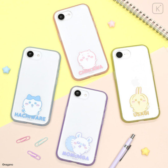 Japan Chiikawa IIIIfit Clear iPhone 16e / 17e Case - Momoko Sakura : Jump - 5