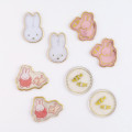 Japan Miffy Wax Style Seal Sticker - Miffy : Dance Gold Foil - 3