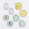 Japan Miffy Wax Style Seal Sticker - Miffy : Star Gold Foil - 3