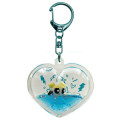 Japan The Powerpuff Girls Floating Sequins Keychain - Bubbles Fight - 1