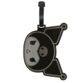Japan Sanrio Luggage Tag - Kuromi : Monochrome - 1