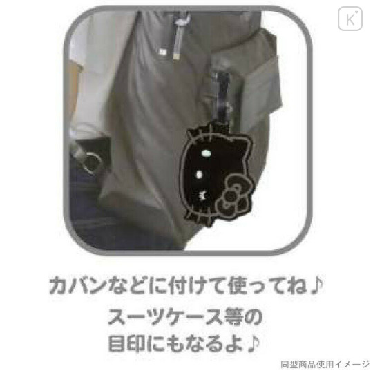 Japan Sanrio Luggage Tag - My Melody : Monochrome - 3