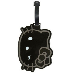 Japan Sanrio Luggage Tag - Hello Kitty : Monochrome
