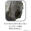 Japan Sanrio Luggage Tag - Usahana : Monochrome - 3