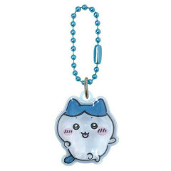 Japan Chiikawa Acrylic Keychain - Hachiware : Happy Plump 3D