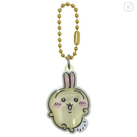 Japan Chiikawa Acrylic Keychain - Usagi : Happy Plump 3D - 1