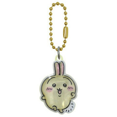 Japan Chiikawa Acrylic Keychain - Usagi : Happy Plump 3D