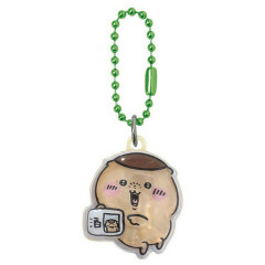Japan Chiikawa Acrylic Keychain - Kuri Manju : Happy Plump 3D
