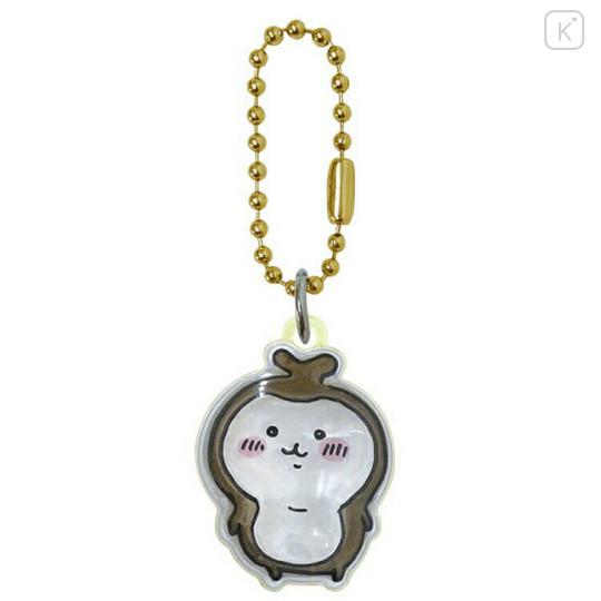 Japan Chiikawa Acrylic Keychain - Chiikabu : Happy Plump 3D - 1
