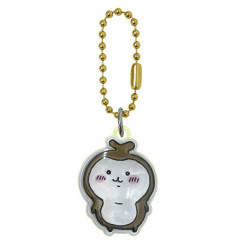 Japan Chiikawa Acrylic Keychain - Chiikabu : Happy Plump 3D