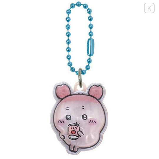 Japan Chiikawa Acrylic Keychain - Furuhonya Kani-chan : Happy Plump 3D - 1
