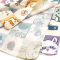 Japan Chiikawa Water-Repellent Furoshiki Wrapping Cloth - Ichimatsu Pattern Friends - 2