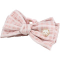 Japan Chiikawa Mascot Hair Claw Clip - Chiikawa : Fluffy Ribbon Gingham - 1