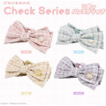 Japan Chiikawa Mascot Hair Claw Clip - Chiikawa : Fluffy Ribbon Gingham - 2