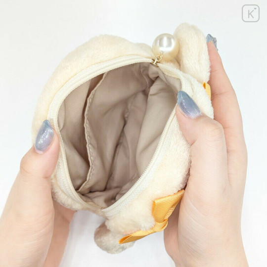 Japan Chiikawa Bakery Face Cosmetic Pouch - Usagi - 3