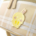 Japan Chiikawa Vanity Pouch Crossbody Shoulder Bag - Usagi : Ribbon Gingham - 4