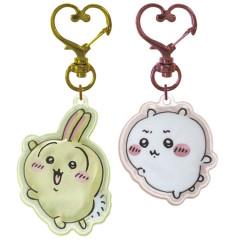 Japan Chiikawa Plump 3D Acrylic Keychain Set - Chiikawa & Usagi : Fun