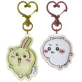 Japan Chiikawa Plump 3D Acrylic Keychain Set - Chiikawa & Usagi : Fun - 1