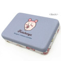 Japan Chiikawa Palm-Sized Accessory Case with Mirror - Furuhonya Kani-chan : Happy - 3