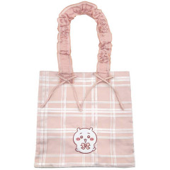 Japan Chiikawa Frill Tote Bag - Chiikawa : Ribbon Gingham
