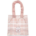 Japan Chiikawa Frill Tote Bag - Chiikawa : Ribbon Gingham - 1