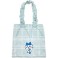 Japan Chiikawa Frill Tote Bag - Hachiware : Ribbon Gingham - 1