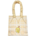 Japan Chiikawa Frill Tote Bag - Usagi : Ribbon Gingham - 1