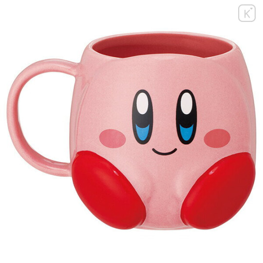 Japan Kirby Die-cut Face Mug - Kirby - 1