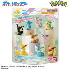 Japan Pokemon Bath Ball with Random Mascot - Eevee Figure Collection Calling Time