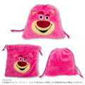 Japan Disney Drawstring Bag - Lotso - 1