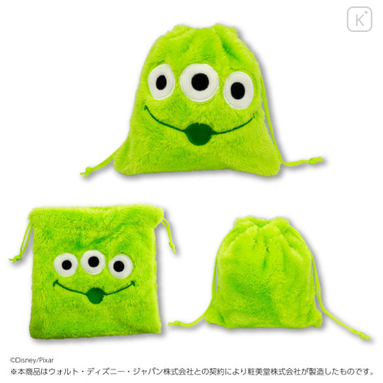 Japan Disney Drawstring Bag - Aliens - 1