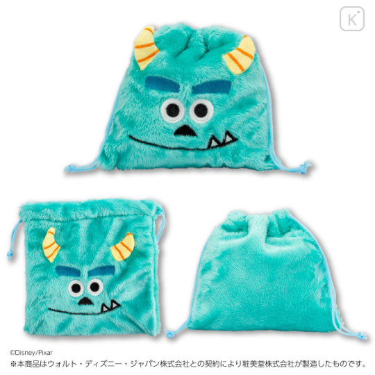 Japan Disney Drawstring Bag - Sulley - 1