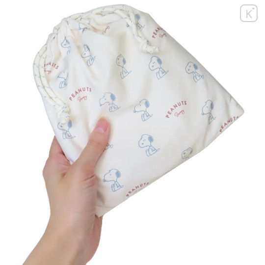 Japan Peanuts Drawstring Bag - Snoopy : Dusky Palette IV - 2