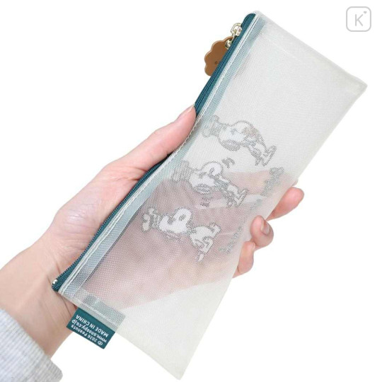 Japan Peanuts Toothbrush & Pouch Set - Snoopy : Snack Time Chef - 2