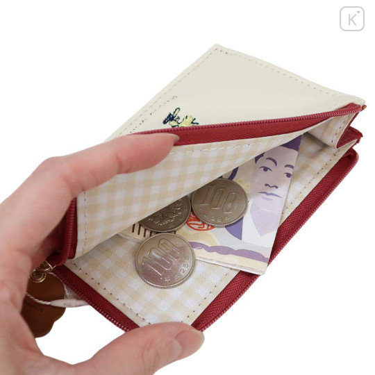 Japan Peanuts Coin & Card Case - Snoopy & Woodstock : Snack Time Chef - 3