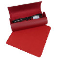 Japan Peanuts Glasses Case with Cloth - Snoopy & Woodstock : Snack Time Chef - 2