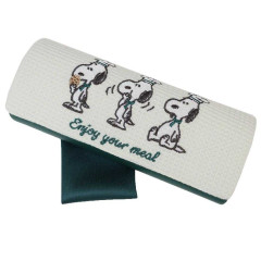 Japan Peanuts Glasses Case with Cloth - Snoopy : Snack Time Chef