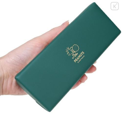 Japan Peanuts Glasses Case with Cloth - Snoopy : Snack Time Chef - 4