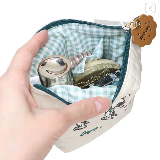 Japan Peanuts Cosmetic Pouch - Snoopy : Snack Time Chef - 3