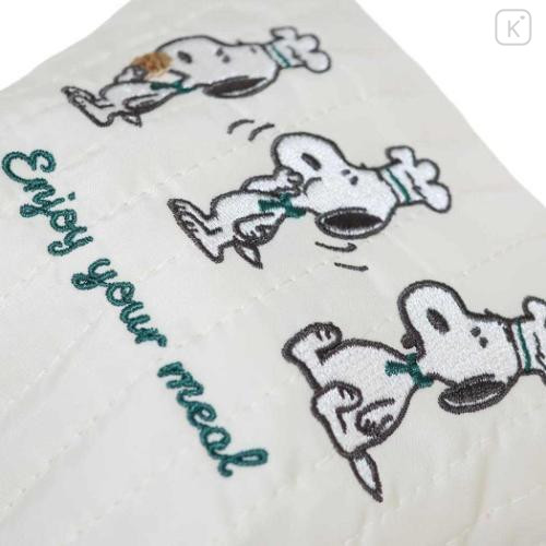 Japan Peanuts Cosmetic Pouch - Snoopy : Snack Time Chef - 4