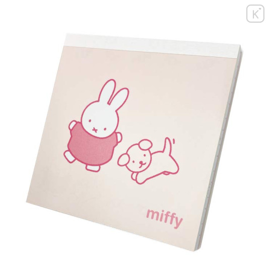 Japan Miffy Square Memo Pad - Miffy : Dance - 1